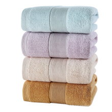 Coton à long-étapes épaissie mouchante et absorbée Absorbène serviette de bain en coton 70 * 140 Bath serviette 100% coton